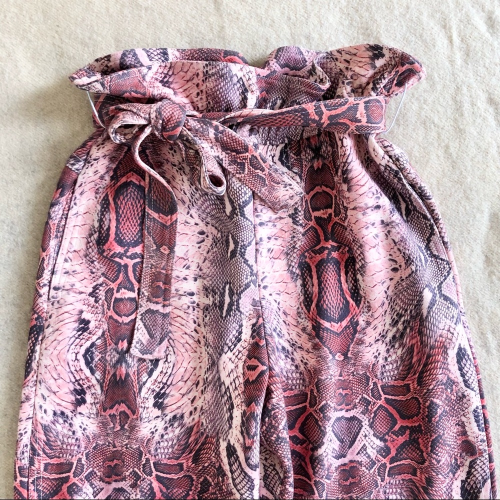 House of Sunny snakeskin print pants - Picture 7 of 12